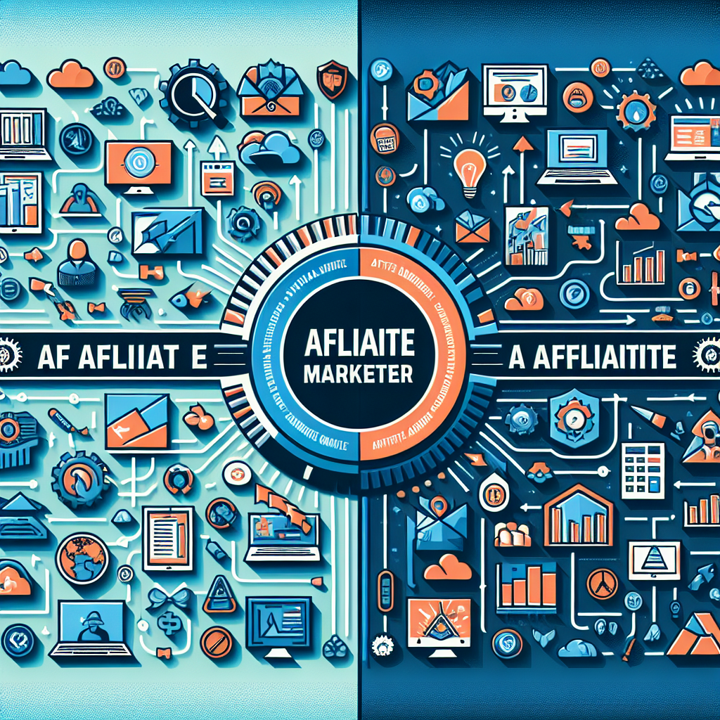 What Is The Difference Between An Affiliate And An Affiliate Marketer?